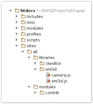 xml3d add content xml3d add content