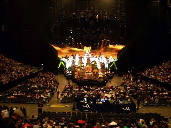 Batman Live stage at the 02 Arena