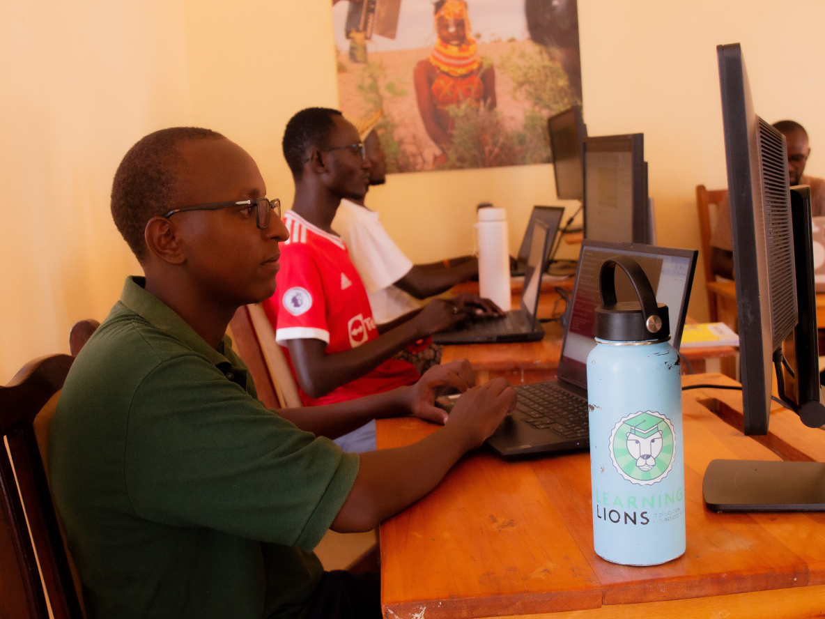 digital lions colleagues working in Kenya