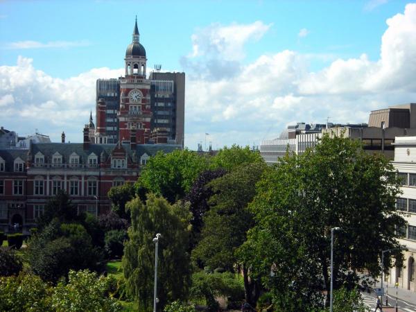 The view from Fairfield Halls, where DrupalCon London was held