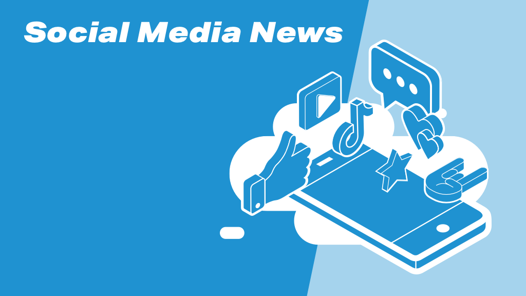 Header image with the text 'Social Media News'